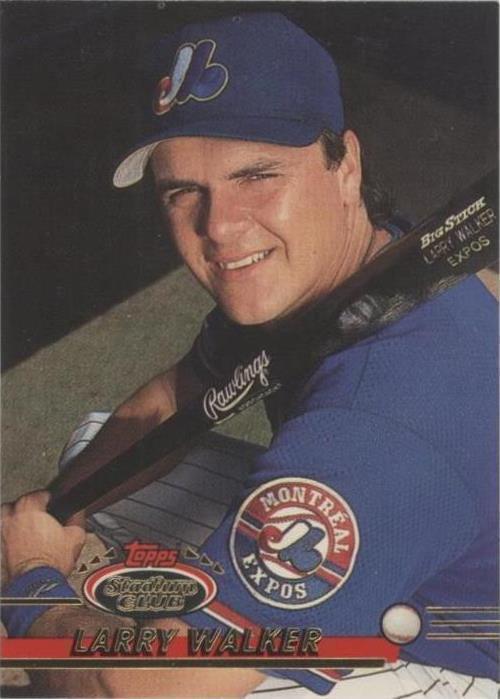 Topps Stadium Club 1993 - Larry Walker #320