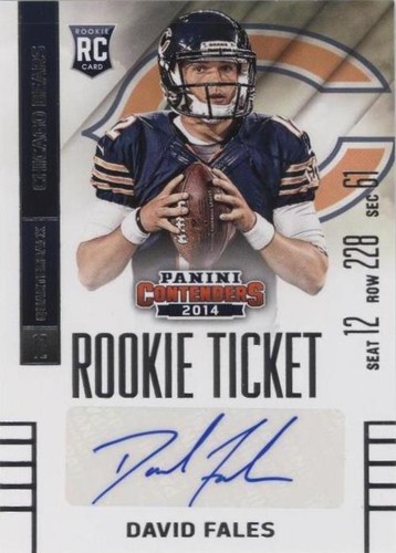 2014 Panini Contenders David Fales #120