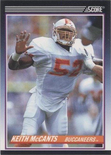 1990 Score Keith McCants #57T