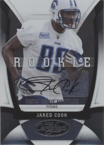 2009 Certified Jared Cook #164