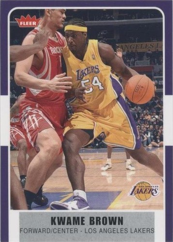 2007-08 Fleer - Kwame Brown #152