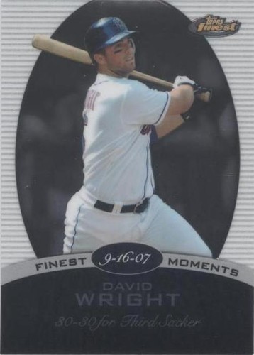 2008 Topps Finest - David Wright #FM-DW