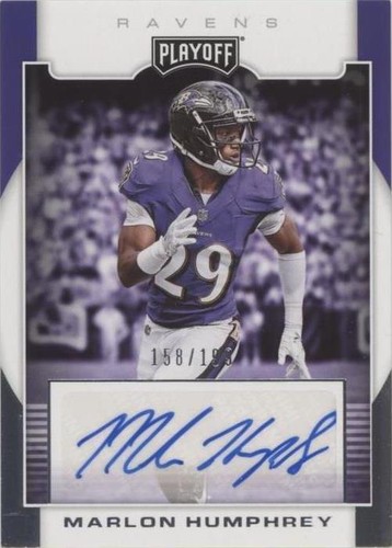 2017 Panini Playoff Marlon Humphrey #RS-MH