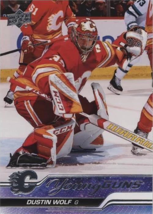 2023-24 Upper Deck Series 1 - Dustin Wolf #210