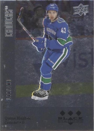 2019-20 Upper Deck Black Diamond - Quinn Hughes #BDT-QH