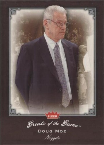 2005-06 Fleer Greats of the Game - Doug Moe #97