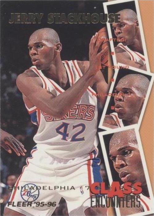 Fleer 1995-96 - Jerry Stackhouse #33
