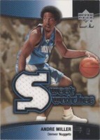 2004-05 Upper Deck Sweet Shot - Andre Miller #SW-AM