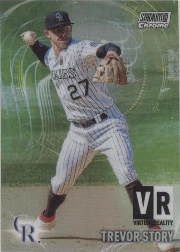 2021 Topps Stadium Club Chrome - Trevor Story #VR-11