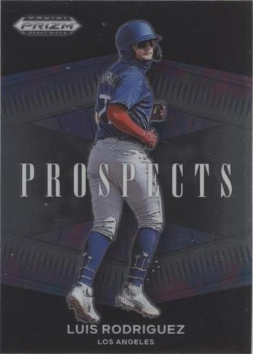 2021 Panini Prizm Draft Picks - Luis Rodriguez #P-LR