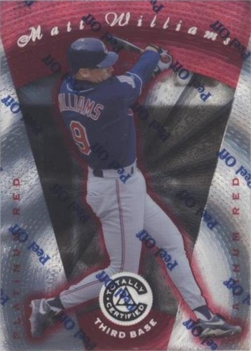 1997 Pinnacle Totally Certified - Matt Williams #3