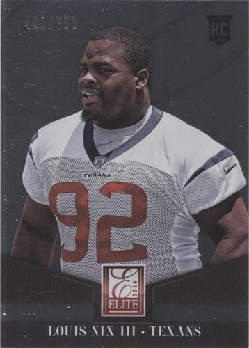 2014 Panini Elite Louis Nix III #165