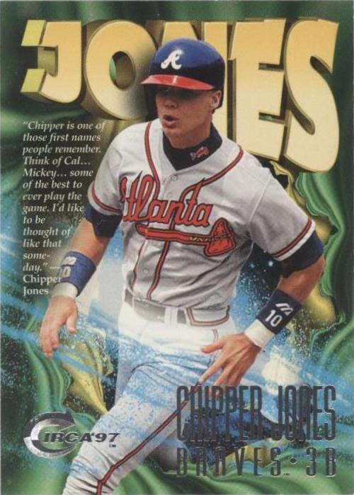 1997 Skybox Circa - Chipper Jones #381