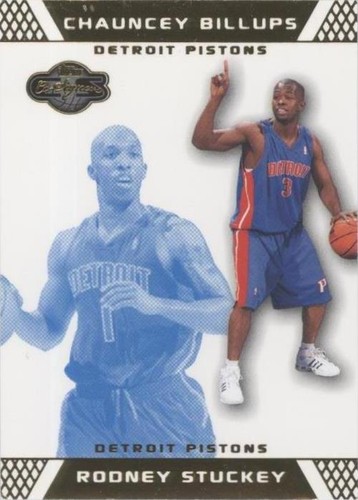 2007-08 Topps Co-Signers - Chauncey Billups/Rodney Stuckey #68