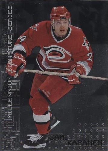 1999-00 In the Game Be A Player Millennium Signature Series - Sami Kapanen #49