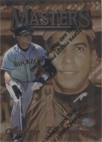 1997 Topps Finest - Andres Galarraga #223