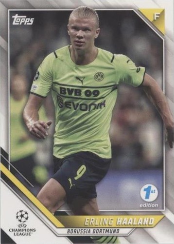2021-22 Topps UCL Collection 1st Edition Erling Haaland #1
