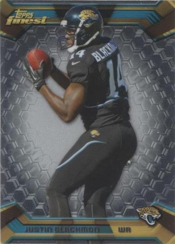2013 Topps Finest Justin Blackmon #38