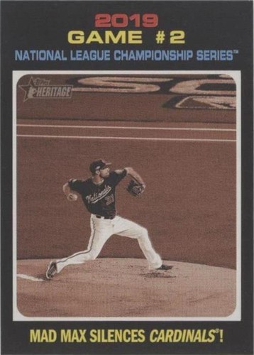 2020 Topps Heritage - Max Scherzer #203