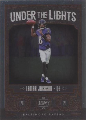 2020 Panini Legacy Lamar Jackson #UL-LJ