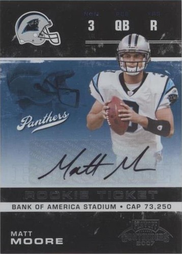 2007 Playoff Contenders Matt Moore #198