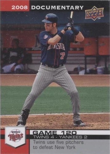 2008 Upper Deck Documentary - Joe Mauer #3590
