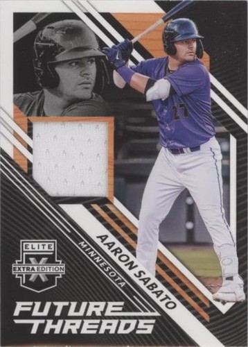 2021 Panini Elite Extra Edition - Aaron Sabato #FT-AS