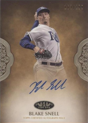 2019 Topps Tier One - Blake Snell #PPA-BSN