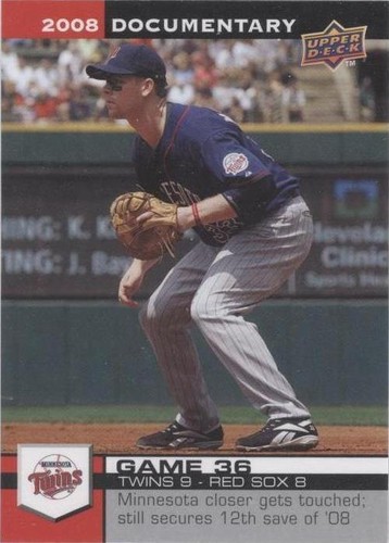 2008 Upper Deck Documentary - Justin Morneau #1066