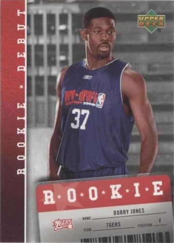 2006-07 Upper Deck Rookie Debut - Bobby Jones #125