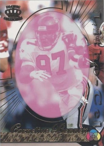 1996 Pacific Litho-Cel Cornelius Bennett #CEL-6