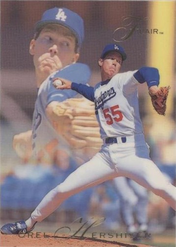 1993 Flair - Orel Hershiser #70