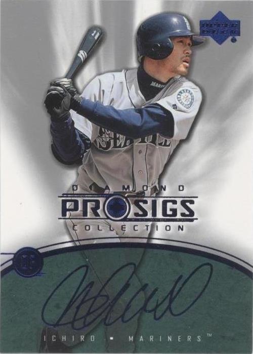 2004 Upper Deck Diamond Collection Pro Sigs - Ichiro Suzuki #42