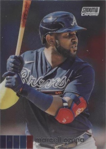 2020 Topps Stadium Club Chrome - Marcell Ozuna #157