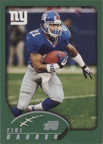2002 Topps Tiki Barber #199