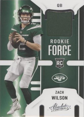 2021 Panini Absolute Zach Wilson #RF-ZWI