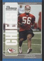 2005 Bowman Derrick Johnson #117
