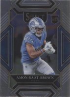 2021 Panini Select Amon-Ra St. Brown #273