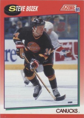 1991-92 Score Canadian - Steve Bozek #252