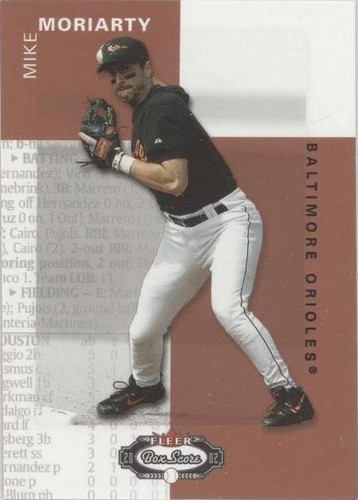 2002 Fleer Box Score - Mike Moriarty #176