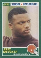 1989 Score Eric Metcalf #259