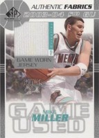 2003-04 SP Game Used - Mike Miller #MM-J