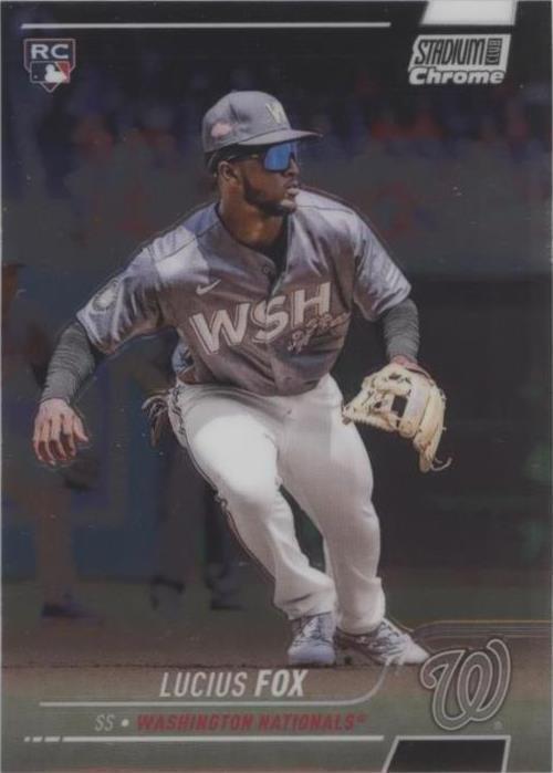 2022 Topps Stadium Club Chrome - Lucius Fox #334