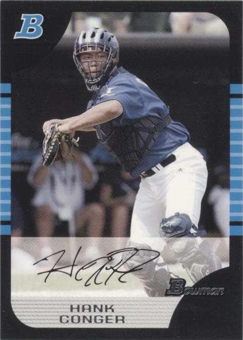 Bowman Draft Picks & Prospects 2005 - Hank Conger #AFL9