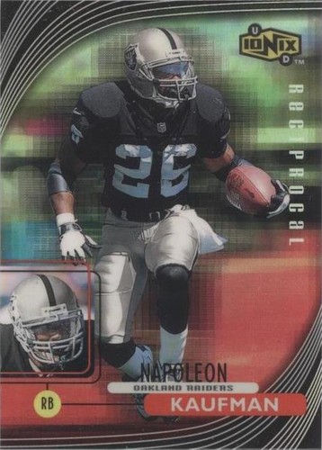 1999 UD Ionix Napoleon Kaufman #R41