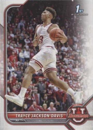 2021-22 Bowman University - Trayce Jackson-Davis #40