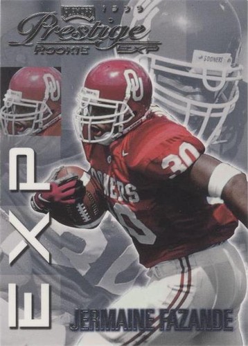 1999 Playoff Prestige EXP Jermaine Fazande #EX12