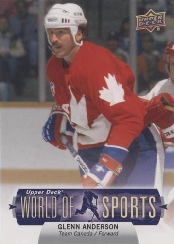 2011 Upper Deck World of Sports - Glenn Anderson #161