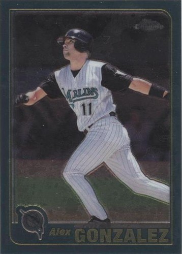 2001 Topps Chrome - Alex Gonzalez #488