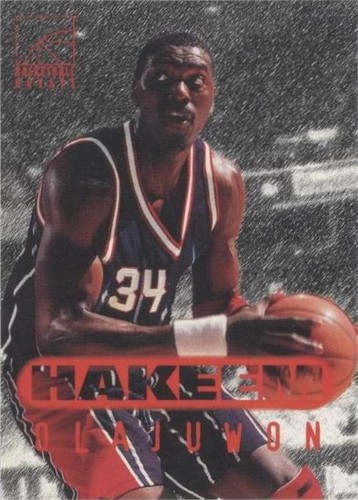 1996 Score Board Basketball Rookies - Hakeem Olajuwon #92